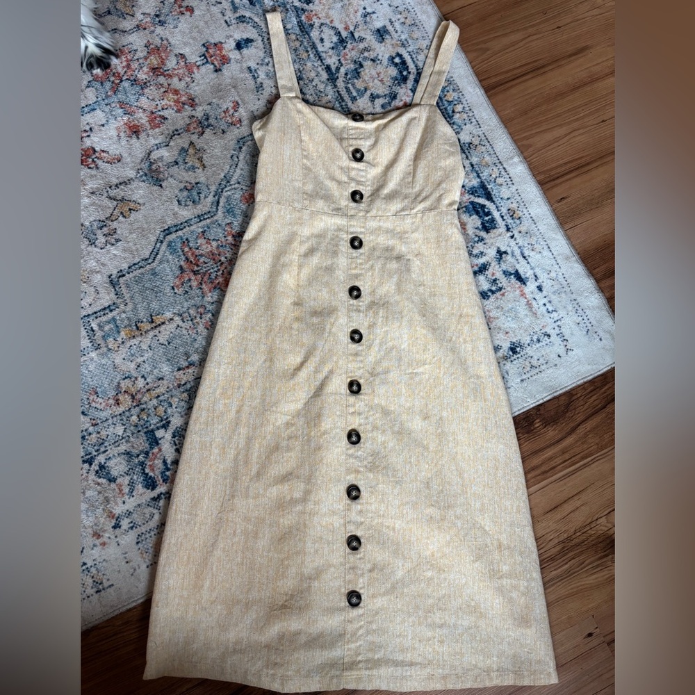 Wild Honey Cotton Midi Dress